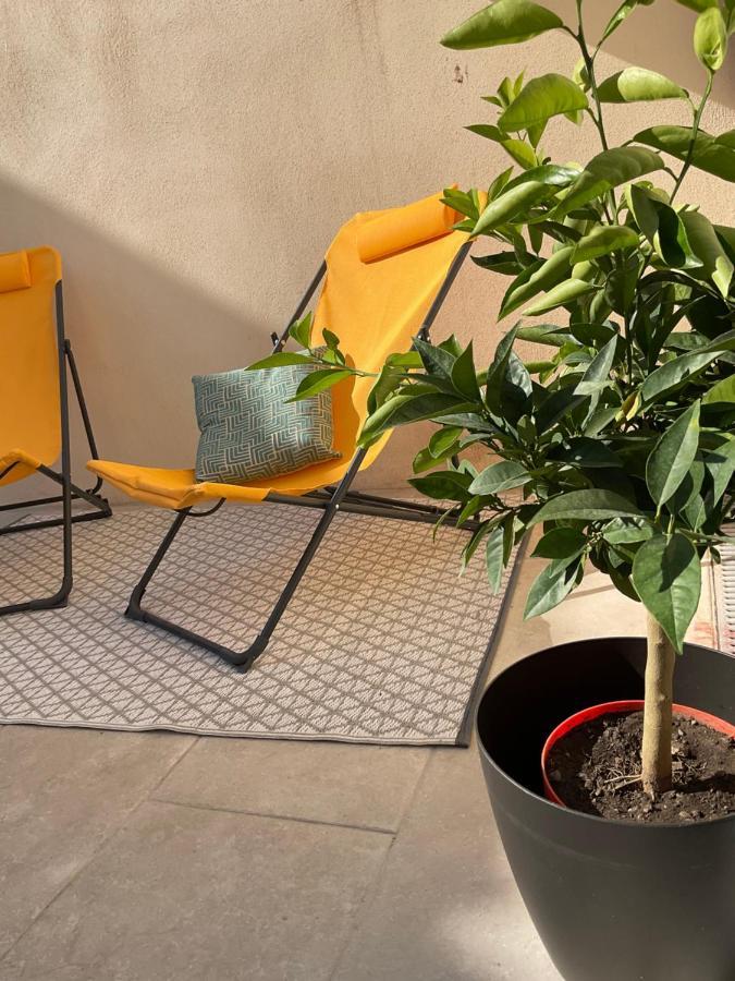 Studio pour 2 avec terrasse au pied de la Cité : ma pierre à l’édifice Carcassonne Esterno foto
