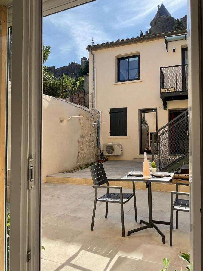 Studio pour 2 avec terrasse au pied de la Cité : ma pierre à l’édifice Carcassonne Esterno foto