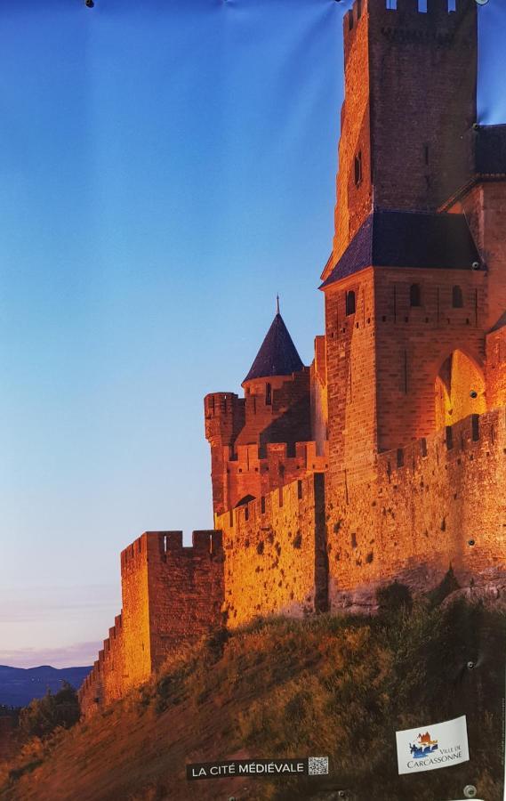 Studio pour 2 avec terrasse au pied de la Cité : ma pierre à l’édifice Carcassonne Esterno foto