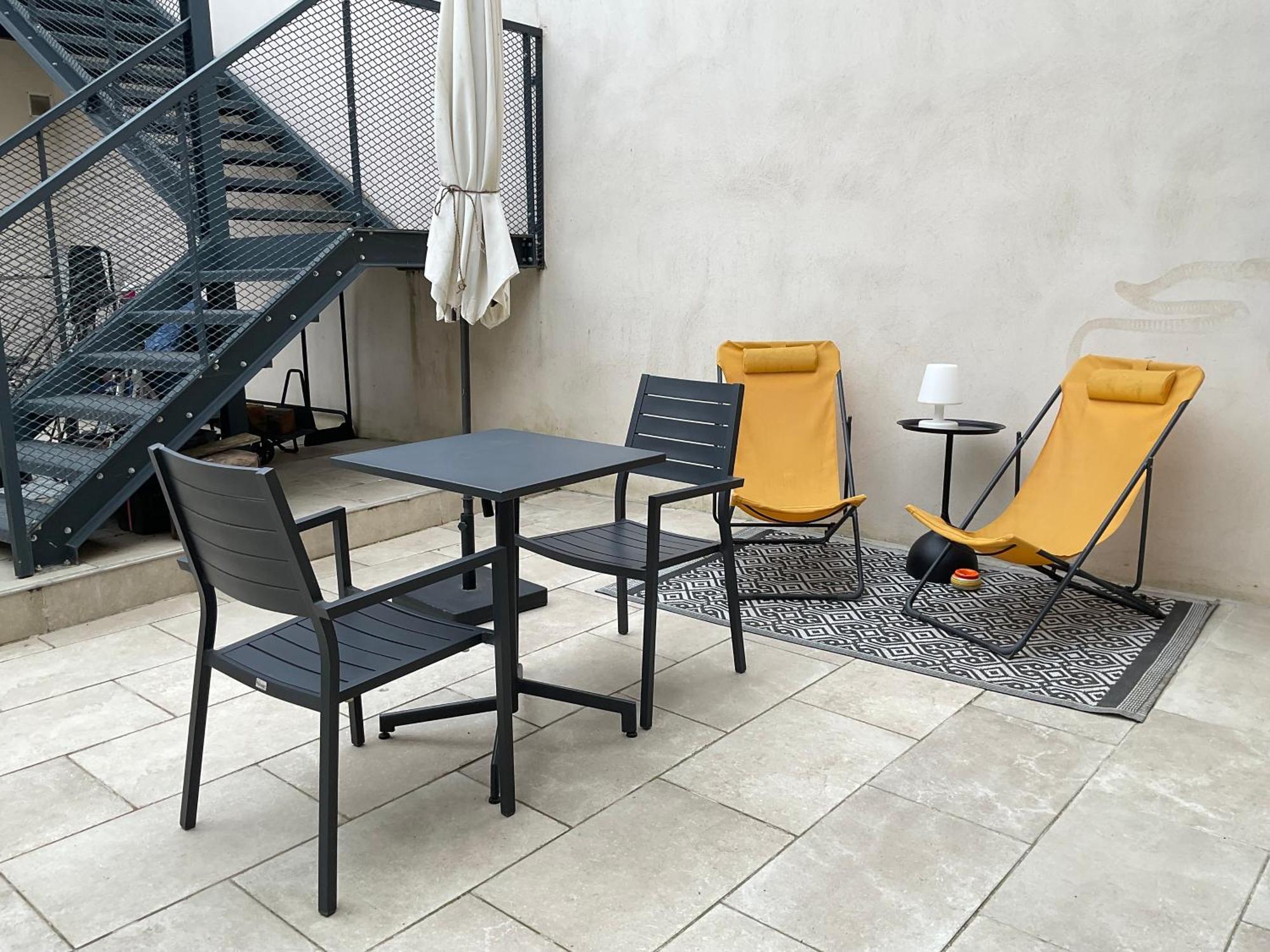 Studio pour 2 avec terrasse au pied de la Cité : ma pierre à l’édifice Carcassonne Esterno foto