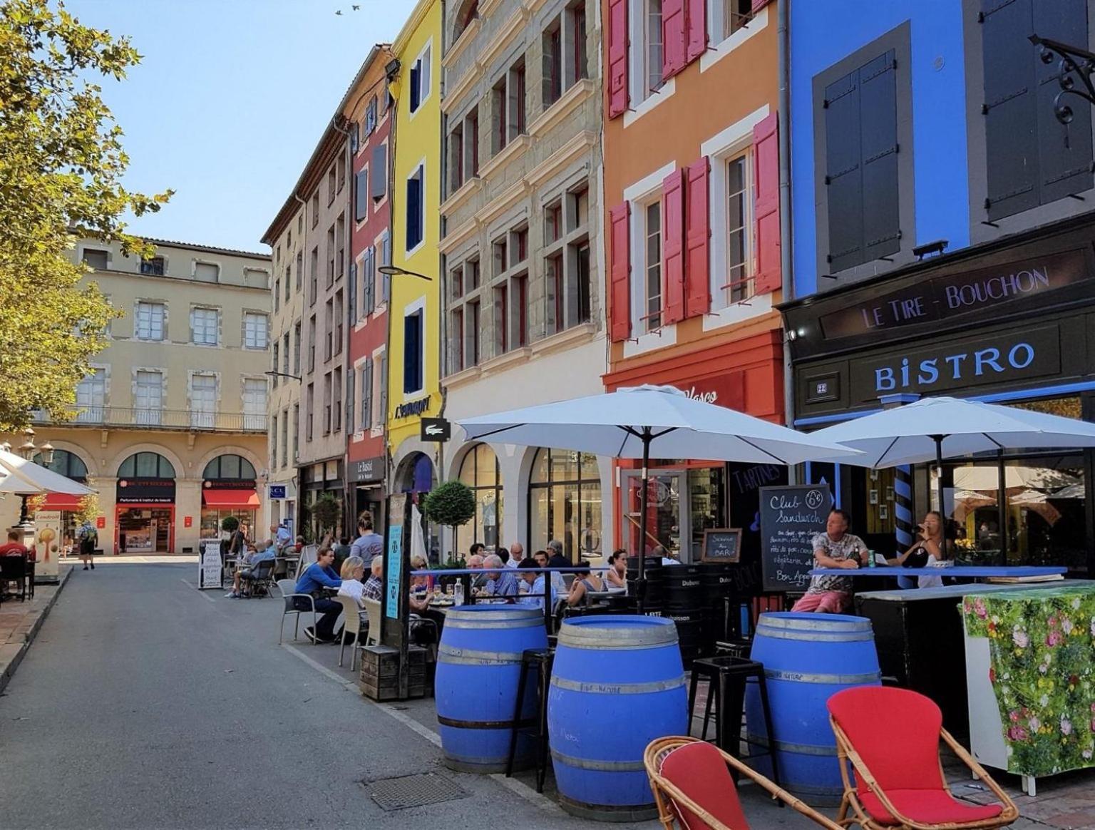 Studio pour 2 avec terrasse au pied de la Cité : ma pierre à l’édifice Carcassonne Esterno foto